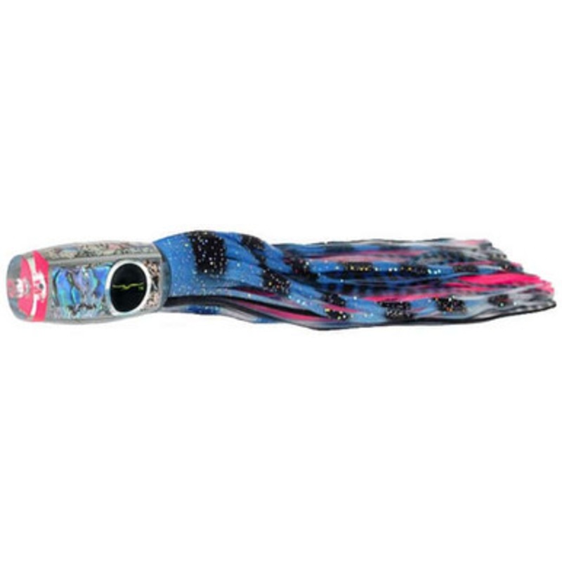 Black Bart Lures Medium Tackle Lures Mini 1656 Flat Nose Oceanic Blue/Blue Pink Tiger OB/BPT