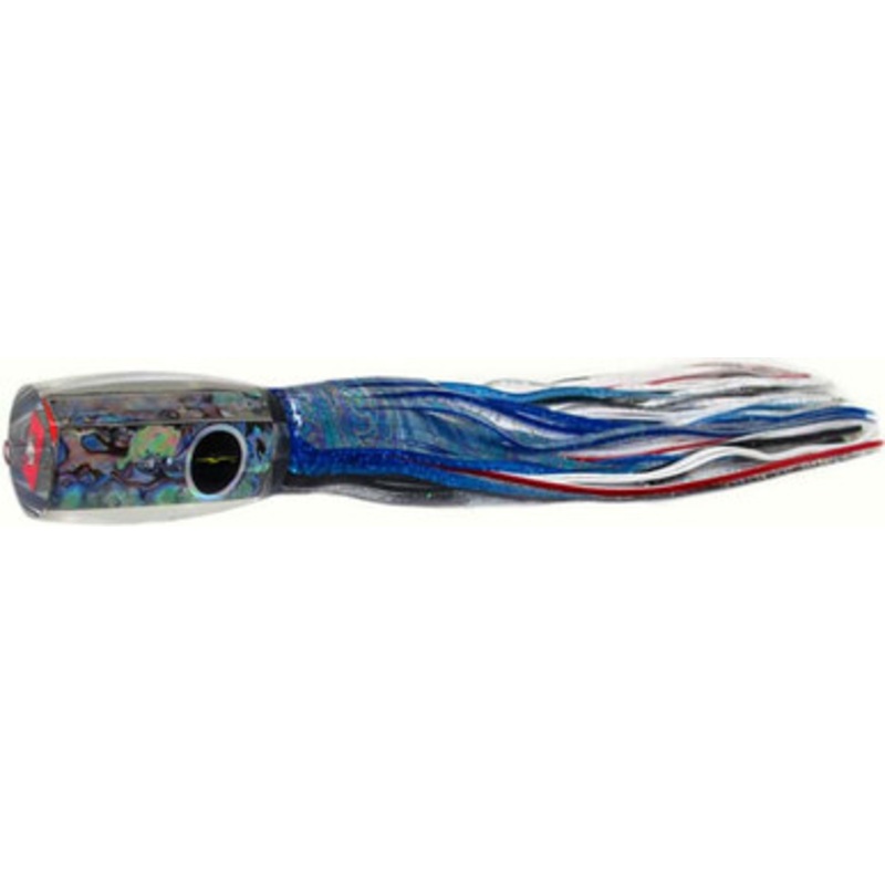 Black Bart Medium/Heavy Tackle Lures 1656 Flat Nose Blue Foil/White BL/WH