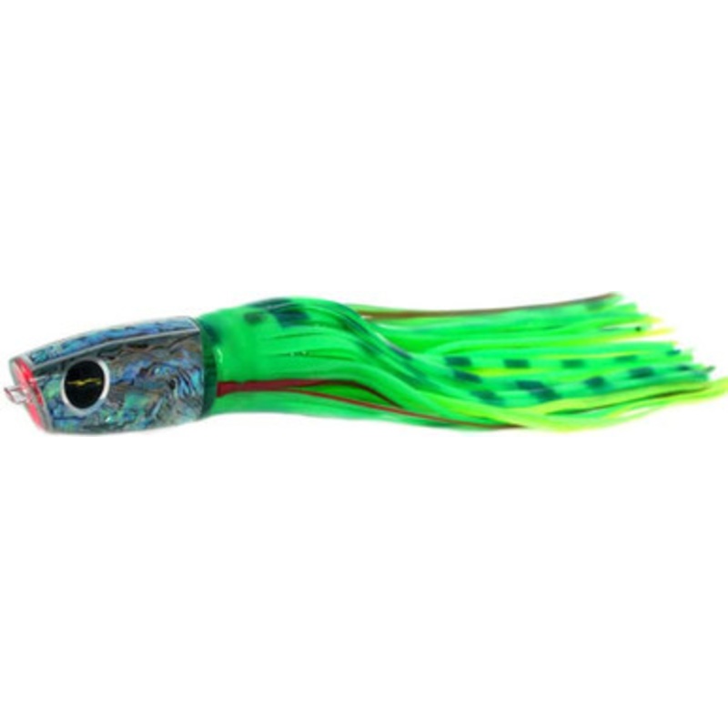 Black Bart Medium/Heavy Tackle Lures Big Rock Plunger Glow/Green Chartreuse Dot GLO/GCD