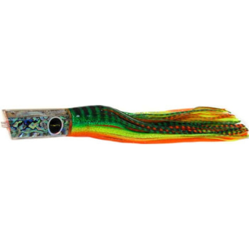 Black Bart Medium/Heavy Tackle Lures Kona Classic Tube Green Orange Tiger/Orange Yellow Tiger GOT/OYT