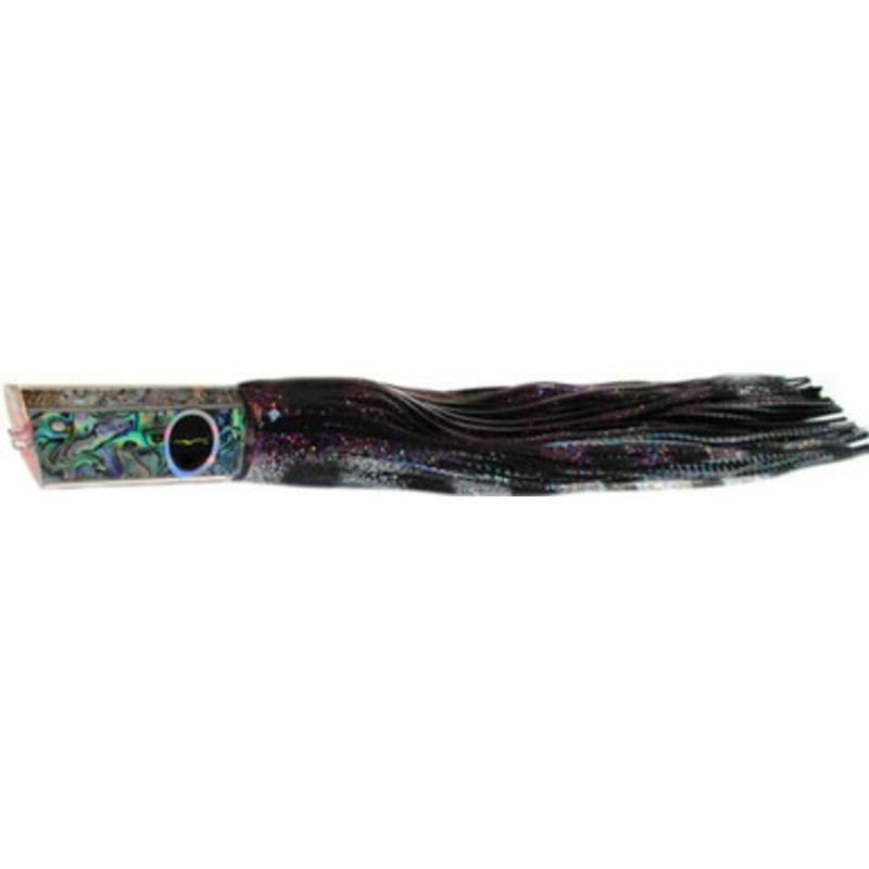 Black Bart Medium/Heavy Tackle Lures Kona Classic Tube Purple/Black Dot PU/BKD