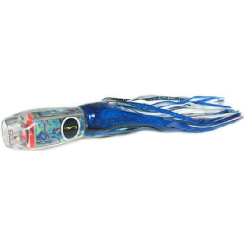 Black Bart Medium/Heavy Tackle Lures Super ProJet Blue Foil/White BL/WH
