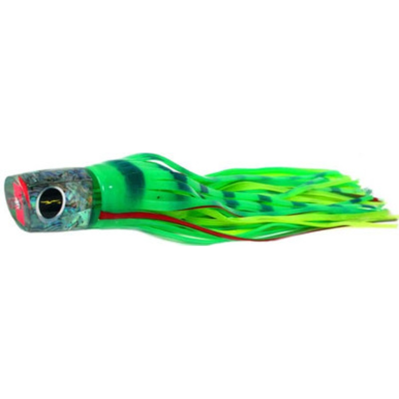 Black Bart Medium/Heavy Tackle Lures Warrior Glow/Green Chartreuse Dot GLO/GCD
