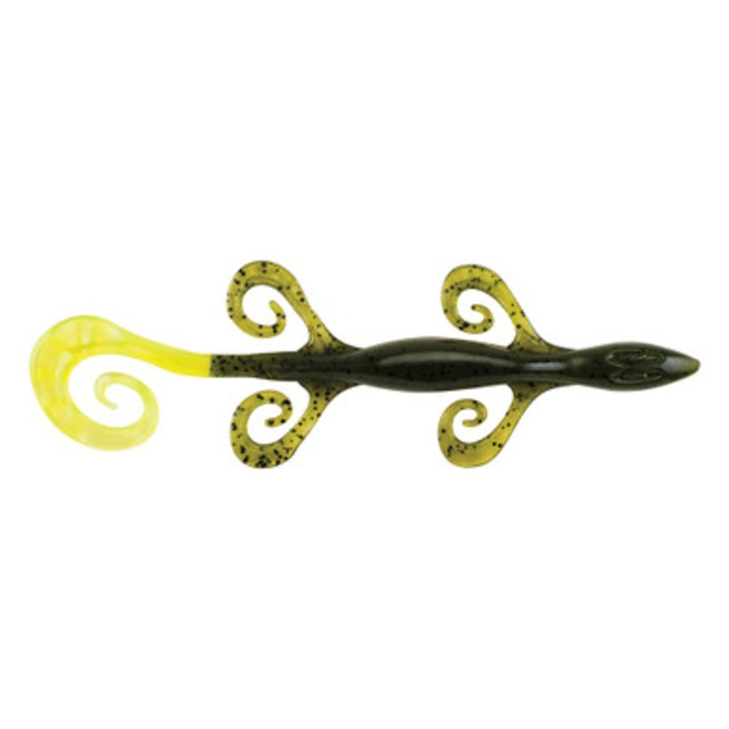 Berkley Powerbait Lizard - 6in - Watermelon/Chartreuse