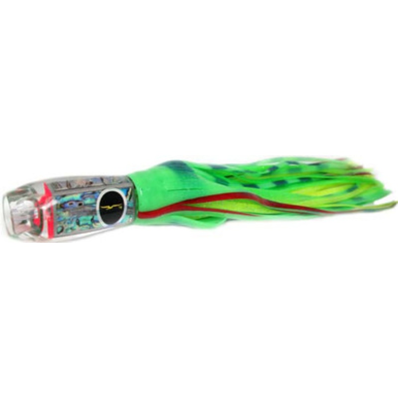 Black Bart Medium/Heavy Tackle Lures Super ProJet Glow/Green Chartreuse Dot GLO/GCD