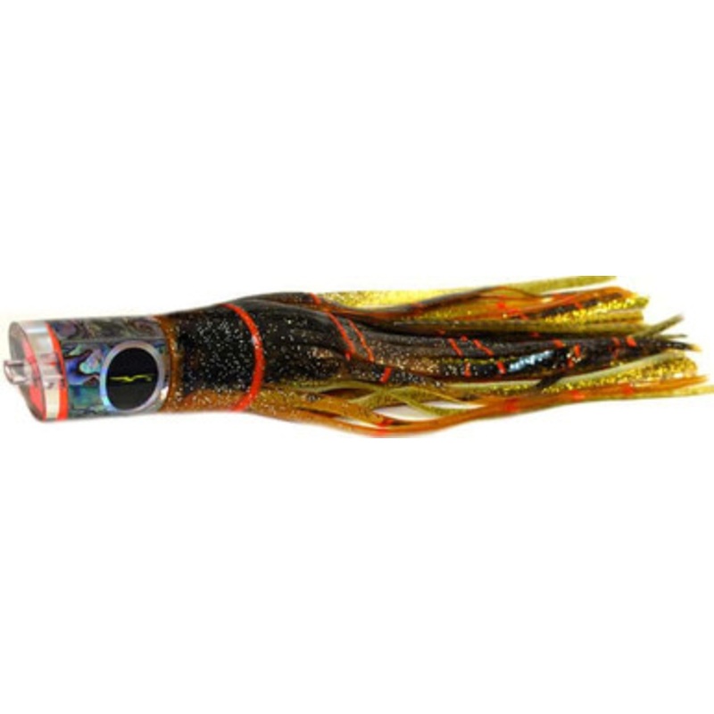 Black Bart Lures Medium Tackle Lures Bad Guy Brown Gold Orange/Gold Dot BGO/GDD