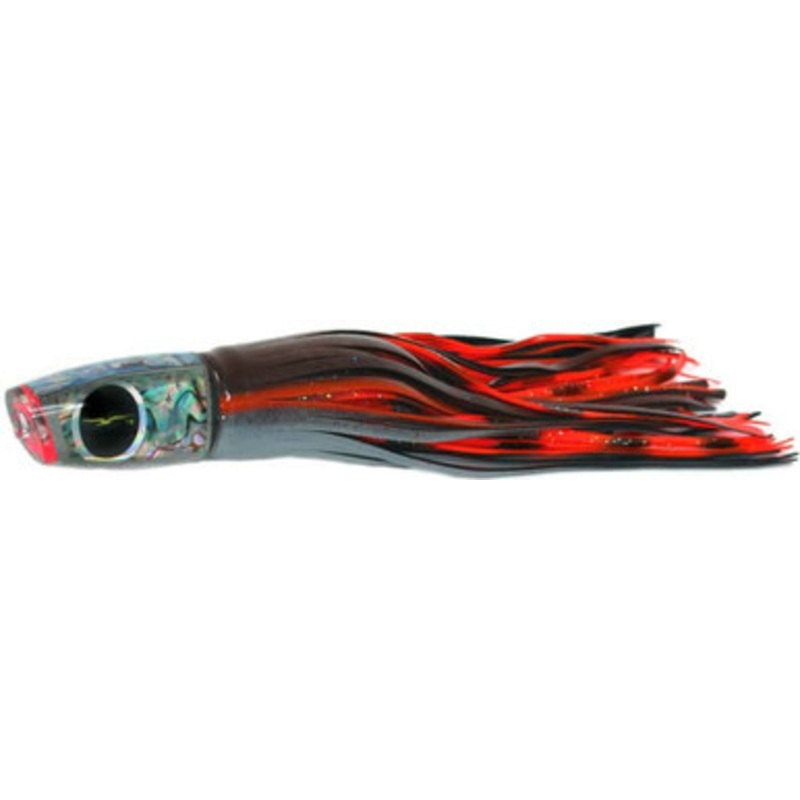 Black Bart Lures Medium Tackle Lures Eleuthera Plunger Petro/Orange Dot PET/ORD