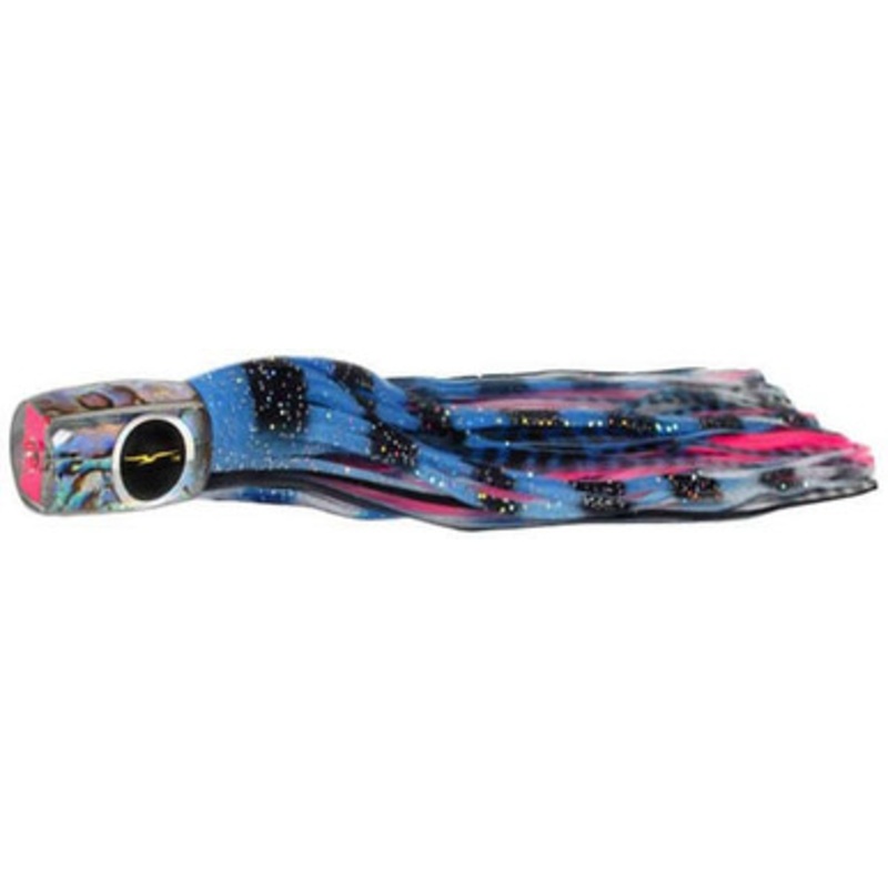 Black Bart Lures Medium Tackle Lures Mahi Candy Oceanic Blue/Blue Pink Tiger OB/BPT
