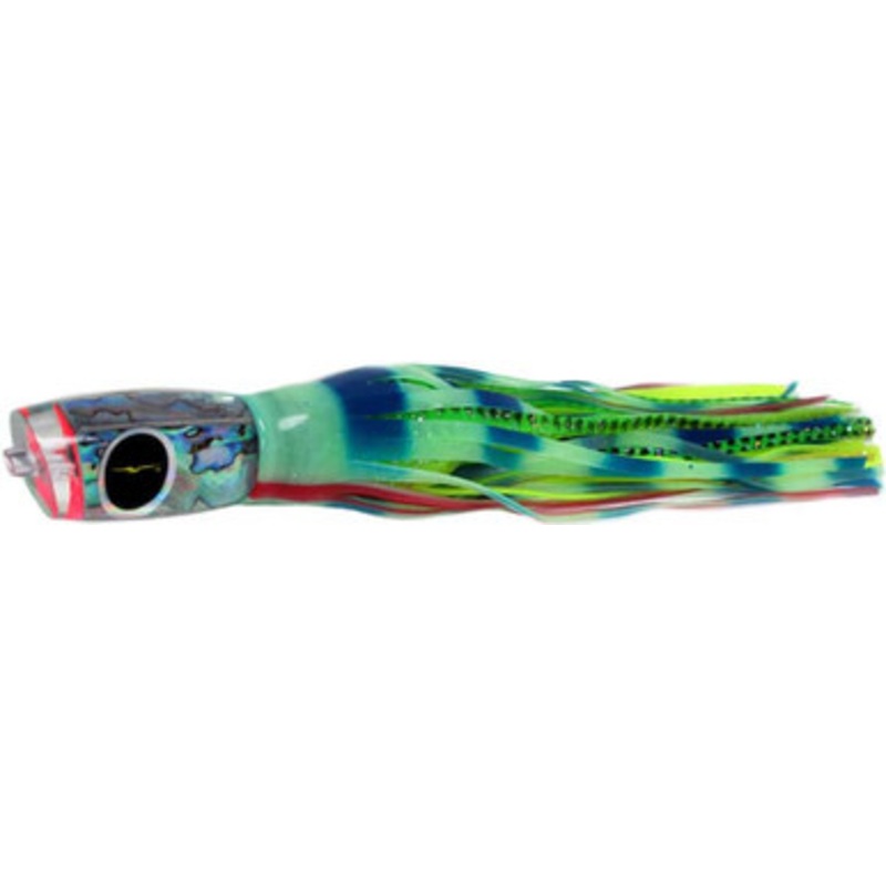 Black Bart Lures Medium Tackle Lures Mini 1656 Angle Nose Glow/Green Chartreuse Dot GLO/GCD