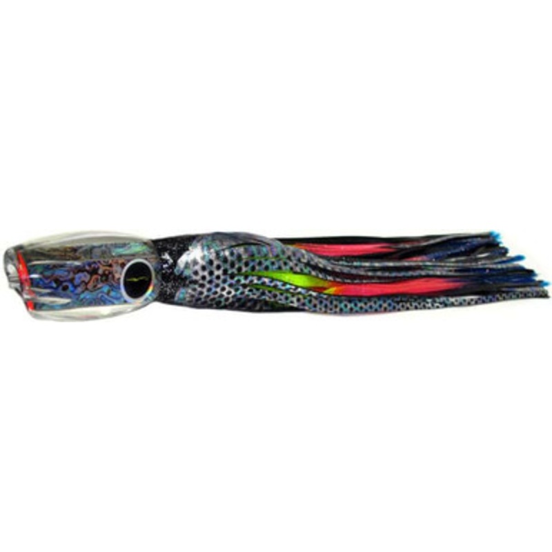 Black Bart Medium/Heavy Tackle Lures Hawaiian Breakfast Black Dot/Rainbow BKD/RA