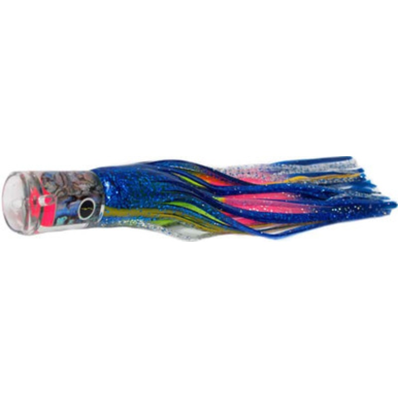 Black Bart Lures Medium Tackle Lures El Squid Sr. Blue Yellow/Rainbow BLY/RA