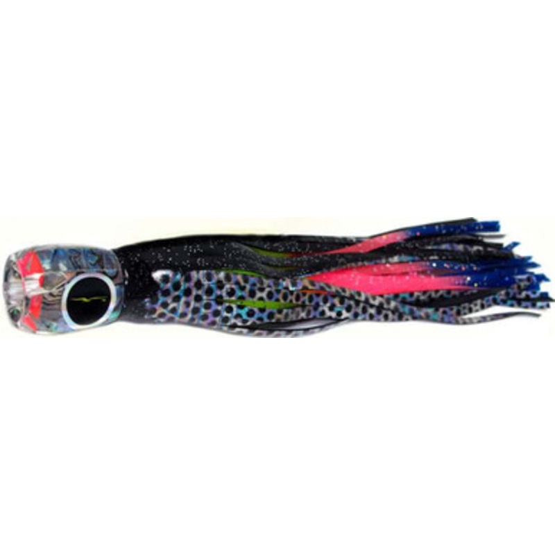 Black Bart Lures Medium Tackle Lures Tahitian Prowler Black Dot/Rainbow BKD/RA