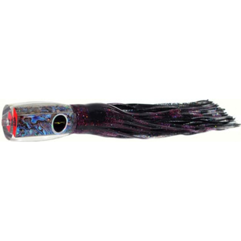 Black Bart Medium/Heavy Tackle Lures 1656 Flat Nose Purple/Black Dot PU/BKD