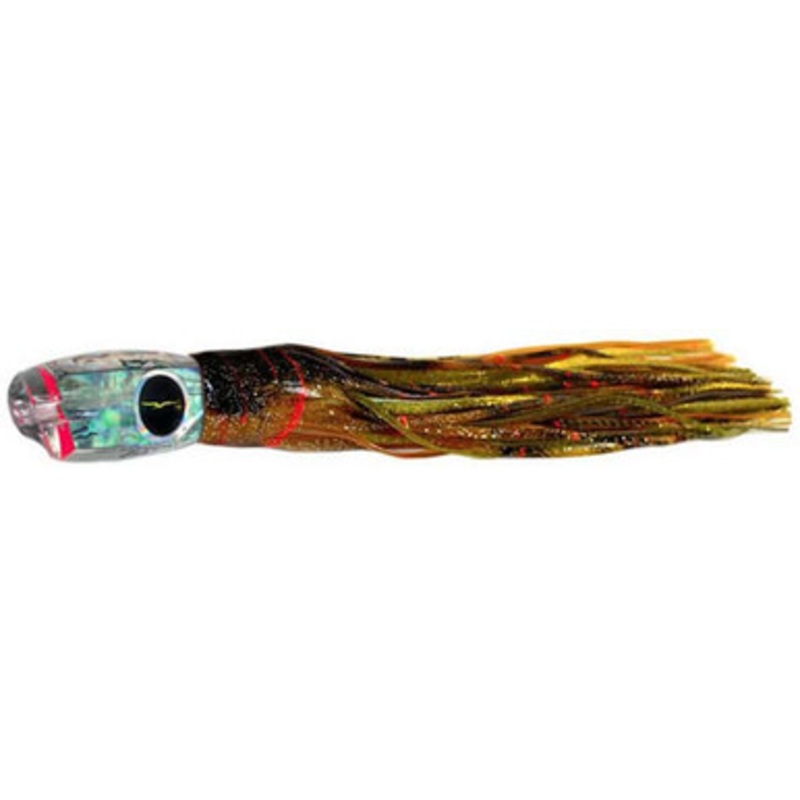 Black Bart Medium/Heavy Tackle Lures Hot Breakfast Brown Gold Orange/Gold Dot BGO/GDD