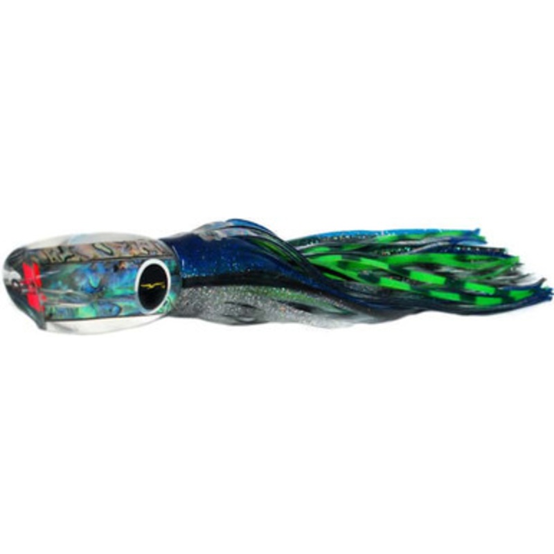 Black Bart Medium/Heavy Tackle Lures Hawaiian Breakfast Blue Yellow/Green Chartreuse DOL