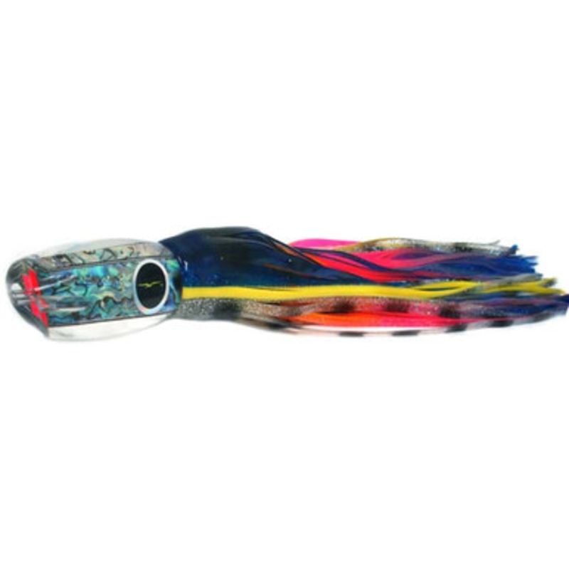 Black Bart Medium/Heavy Tackle Lures Hawaiian Breakfast Blue Yellow/Rainbow BLY/RA