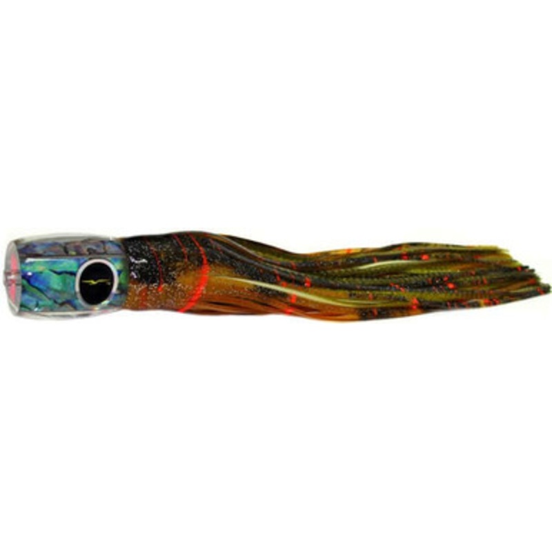 Black Bart Medium/Heavy Tackle Lures Striper Candy Brown Gold Orange/Gold Dot BGO/GDD