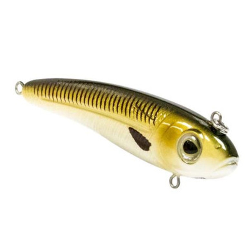 Livingston Lures 8308 Saltwater EBS Mullet Lipless Bait - Natural Croaker