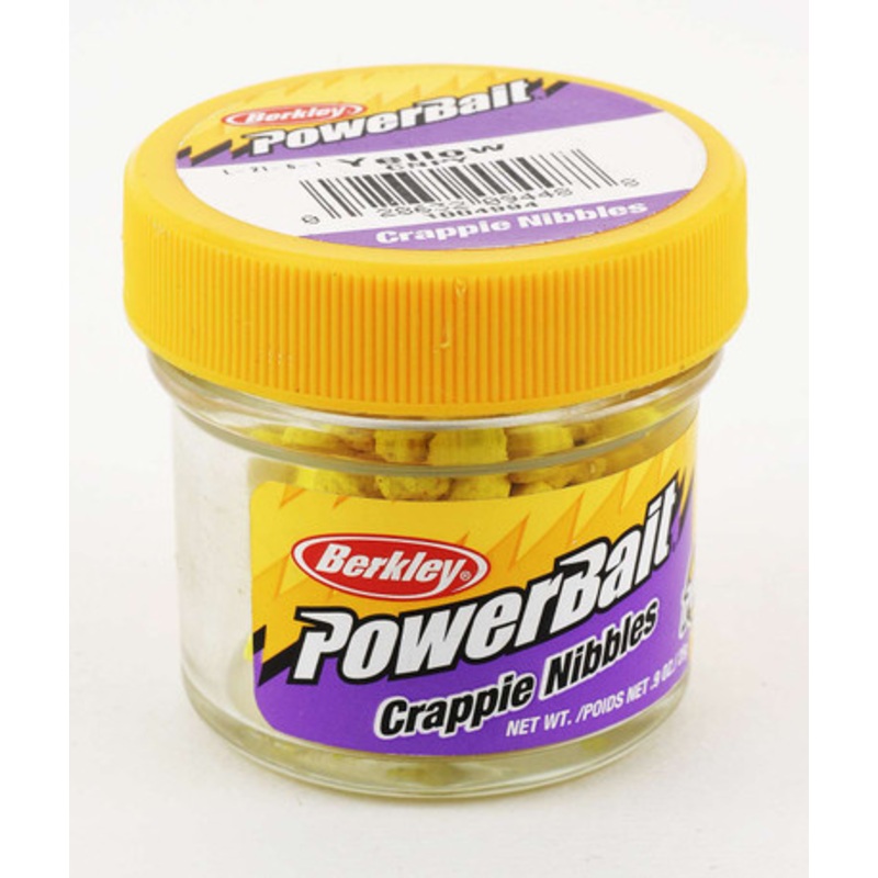 Berkley CNPY PowerBait Crappie Nibbles - Yellow