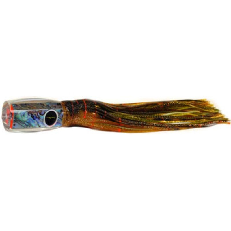 Black Bart Medium/Heavy Tackle Lures 1656 Flat Nose Brown Gold Orange/Gold Dot BGO/GDD