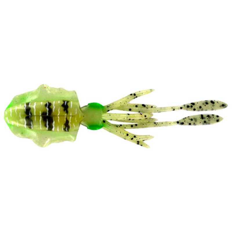 Chasebaits The Ultimate Squid - 5.9 in. - Glow Ink