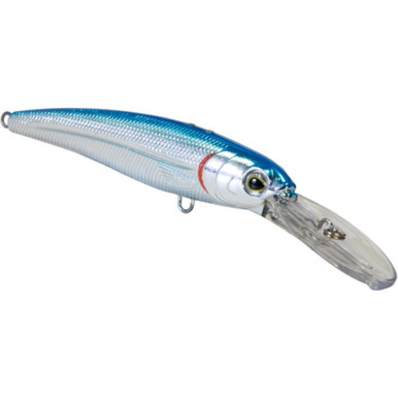 Livingston Lures 8107 Voyager 15 Crankbait - Blue Back Chrome Shad