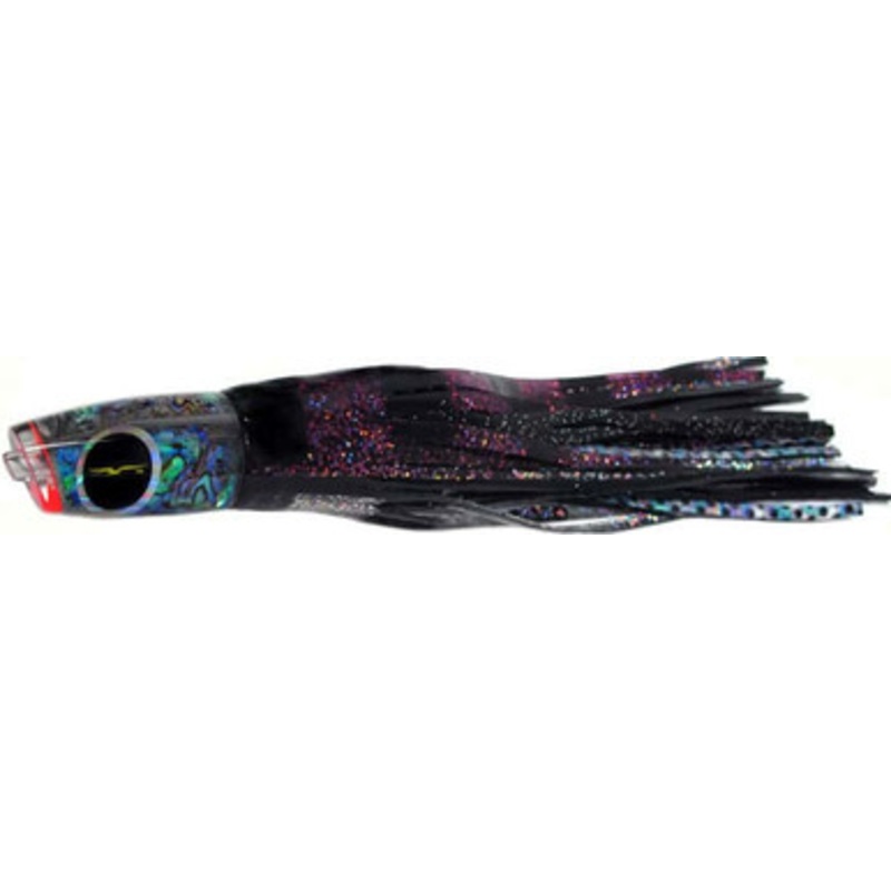 Black Bart Lures Medium Tackle Lures Eleuthera Plunger Purple/Black Dot PU/BKD