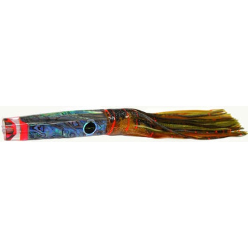 Black Bart Medium/Heavy Tackle Lures Crooked Island Candy Brown Gold Orange/Gold Dot BGO/GDD