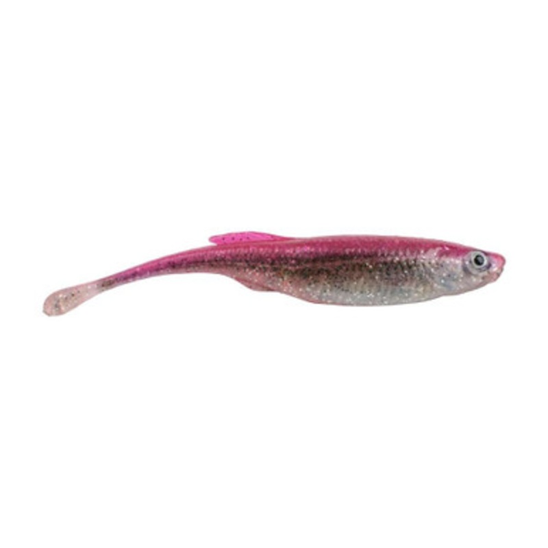 Berkley PowerBait Drip Minnow - 5in - 4 Pack - HD Pink Shiner