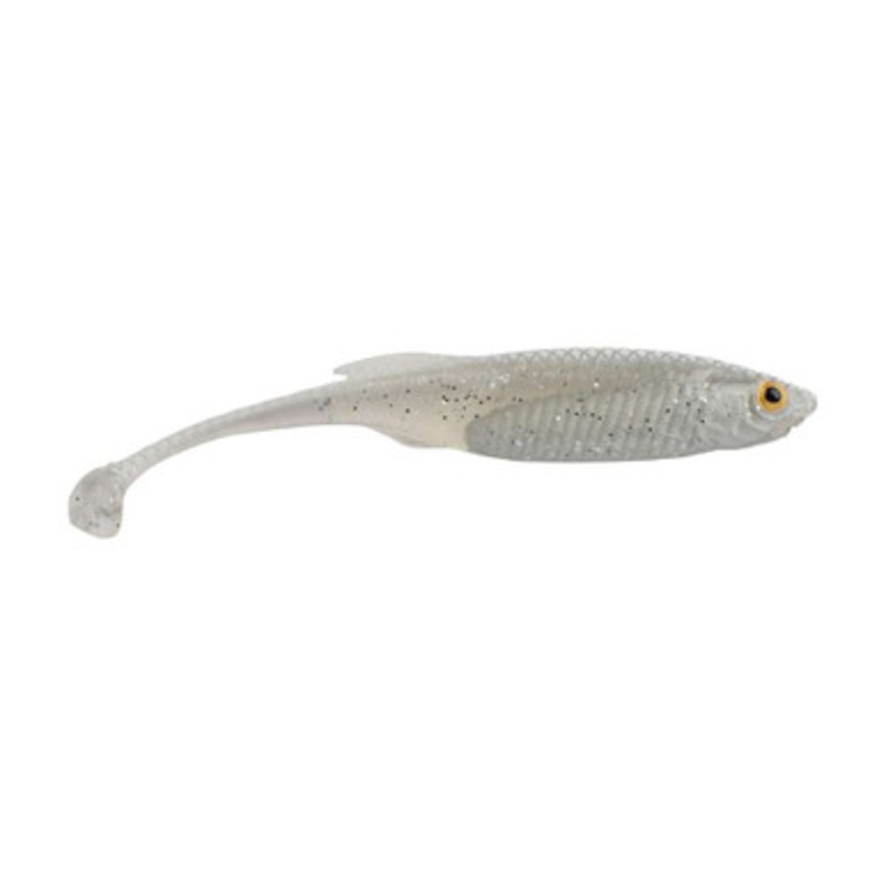 Berkley PowerBait Drip Swimmer - 4in - 5 Pack - White Shiner