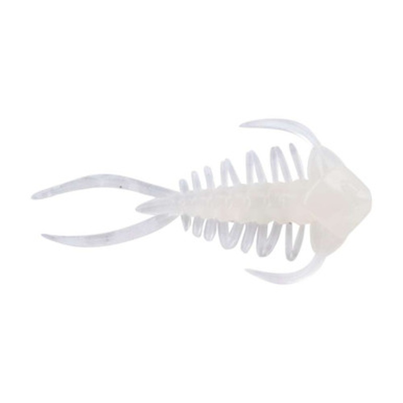 Berkley PowerBait Trilobite Creature Bait - 1.5in - 6 Pack - Glow White