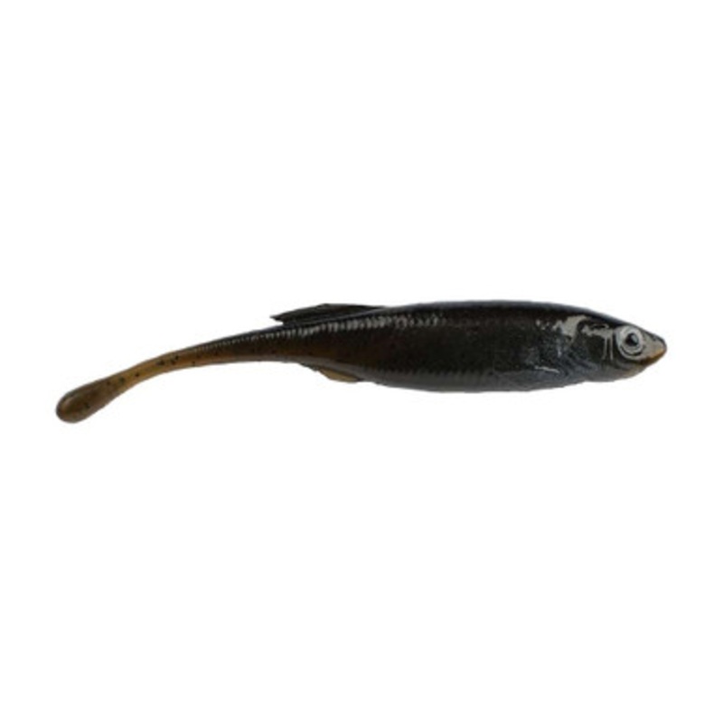 Berkley PowerBait Drip Minnow - 4in - 5 Pack - Green Pumpkin Shad