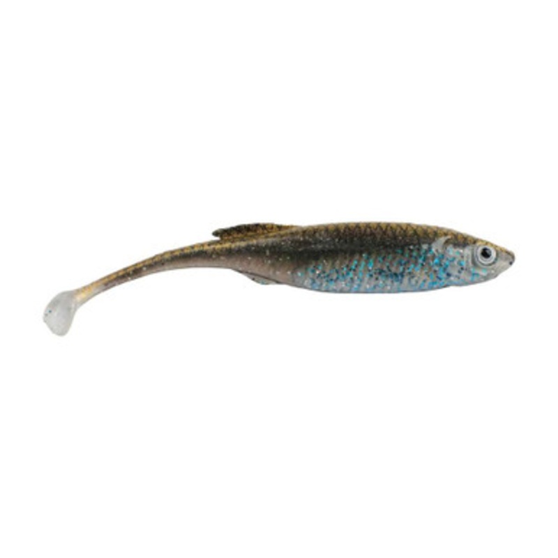 Berkley PowerBait Drip Swimmer - 4in - 5 Pack - HD Emerald Shiner
