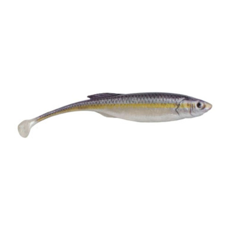 Berkley PowerBait Drip Swimmer - 5in - 4 Pack - Black Shad