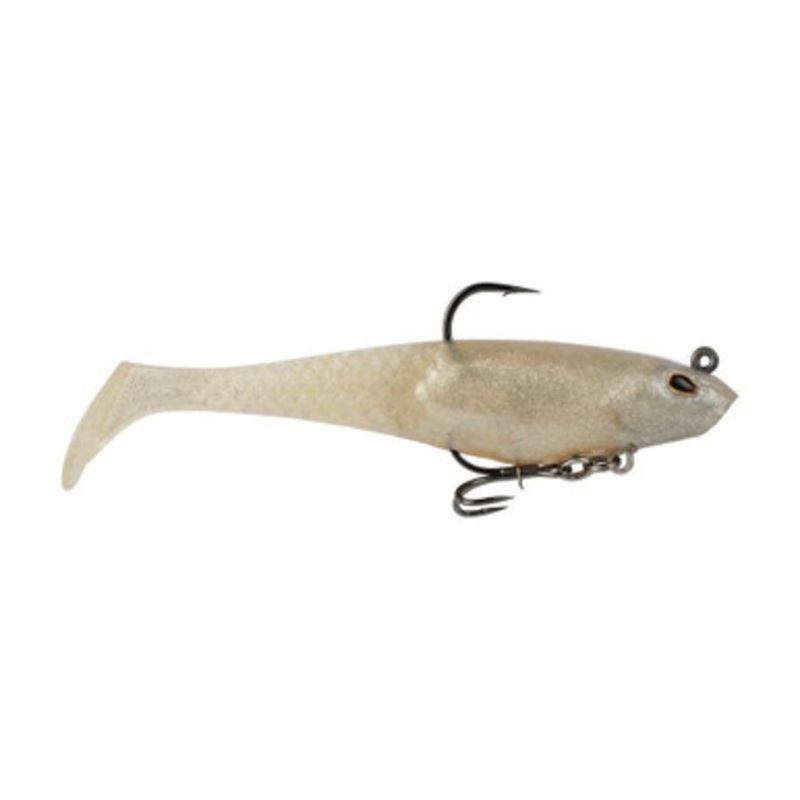 Berkley PowerBait Saltwater Pre-Rigged CullShad Swimbait - 6in - Cold Beer