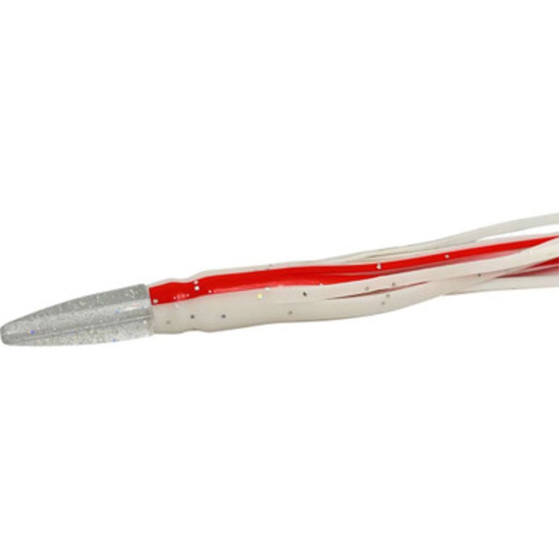 MagBay Lures Micro Machine Trolling Lure - 6in - Crystal Red/White