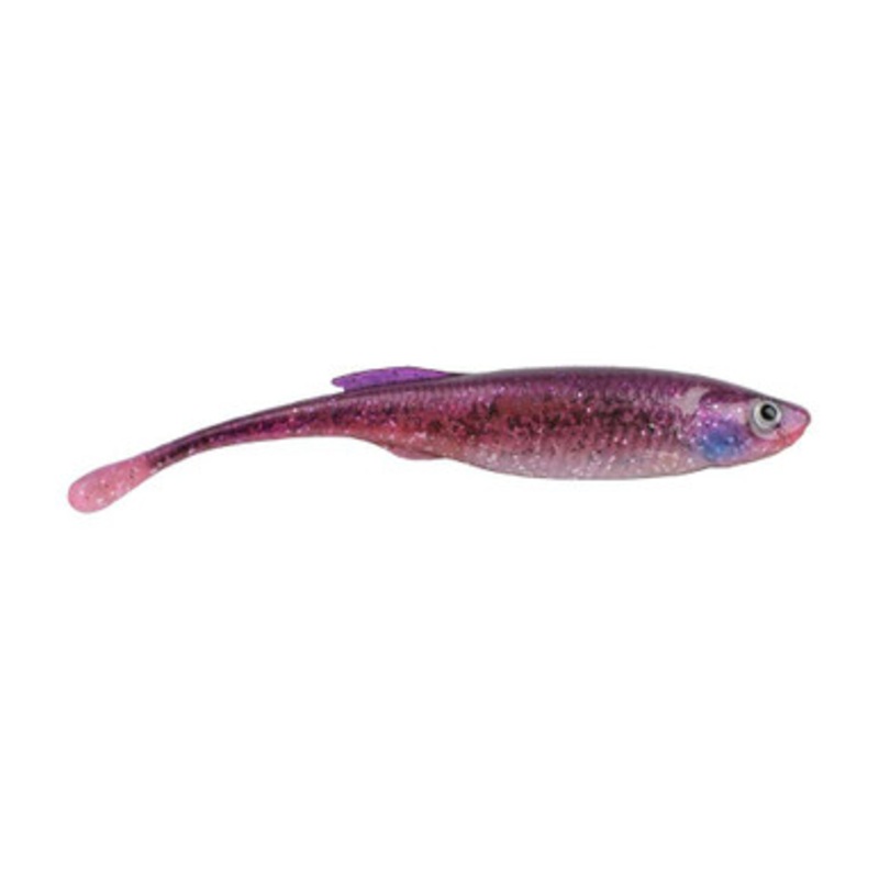 Berkley PowerBait Drip Minnow - 4in - 5 Pack - HD Purple Shiner