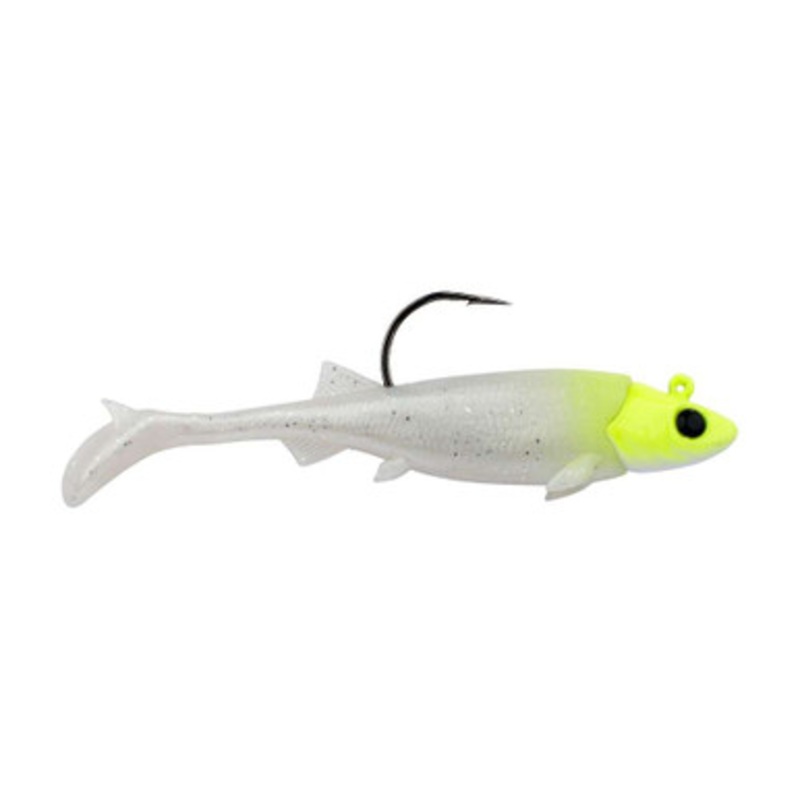 Berkley PowerBait Minnotator Swimbaits - 3in - Lemon Head Glow