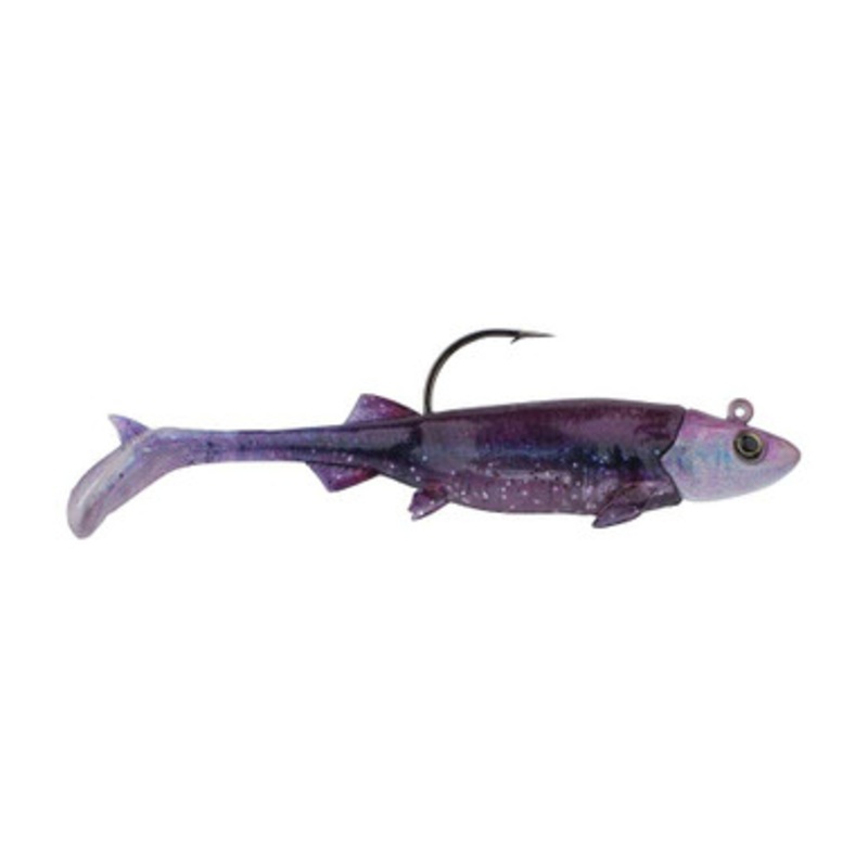 Berkley PowerBait Minnotator Swimbaits - 3in - Purple Shiner