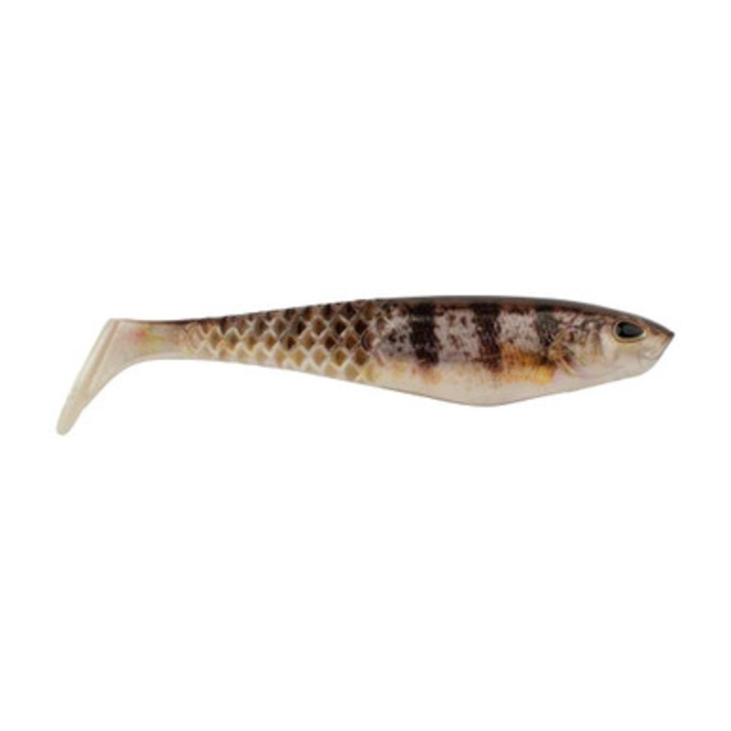 Berkley PowerBait Unrigged CullShad Swimbait - 5in - HD Yellow Perch