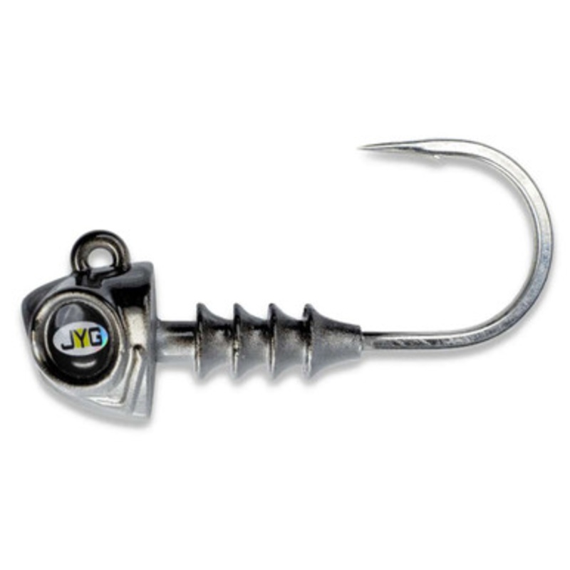 JYG PRO Fishing SWYM Jig Head - 1/2oz (4in Tail) - Mullet