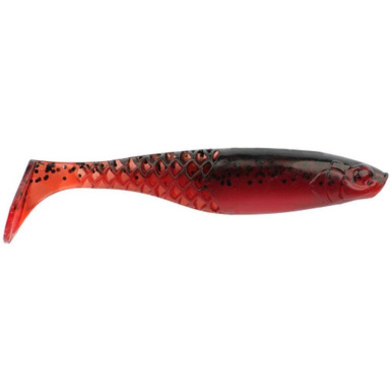Berkley PowerBait Paddlin' PowerStinger Swimbait 4.25in - Gh. Red Crw