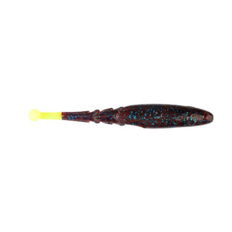 Z-Man Big BallerZ - 4in - 5pk - Plum/Chartreuse