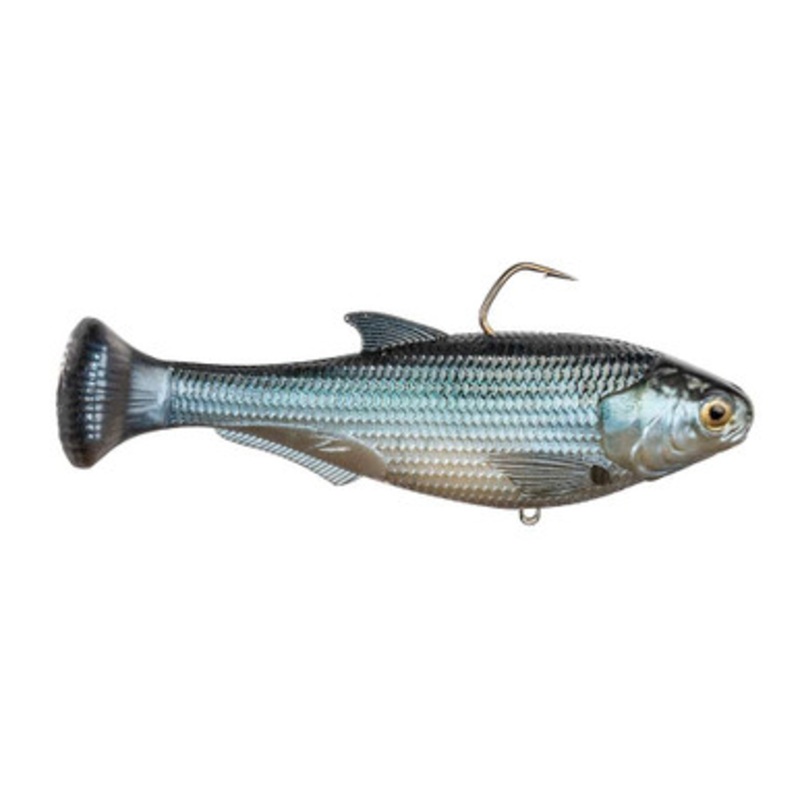Z-Man Shadtron LT Swimbait - 6in - Fast Sinking - Glimmer Shad