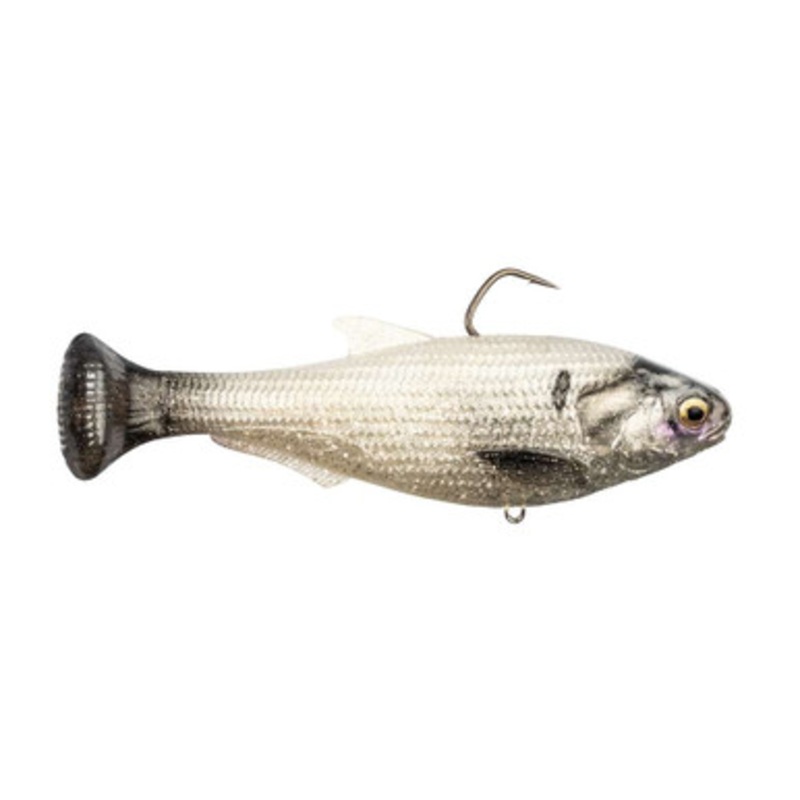 Z-Man Shadtron LT Swimbait - 6in - Fast Sinking - Sight Flash