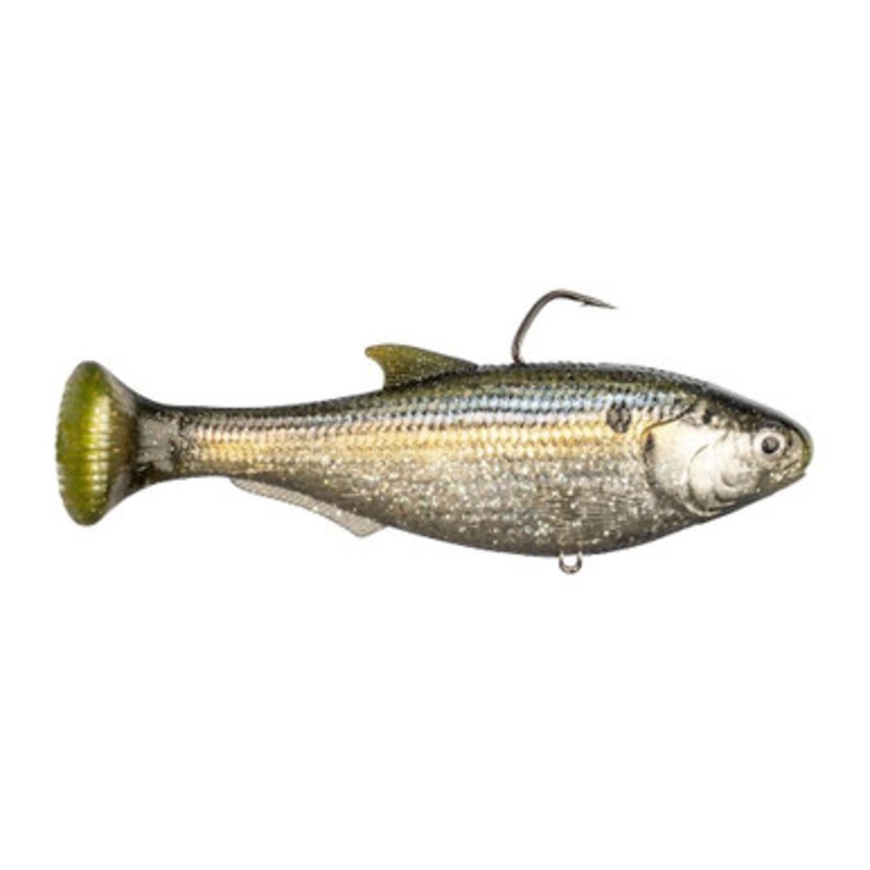 Z-Man Shadtron LT Swimbait - 6in - Fast Sinking - Threadfin Shad