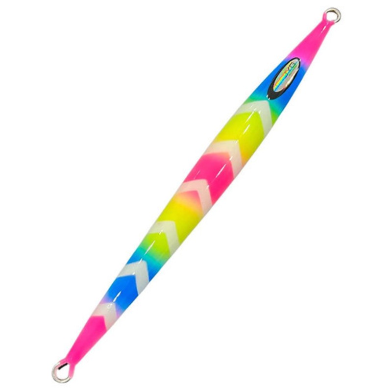 JYG PRO Fishing Stryke Slow Pitch Jig - 140g - Rainbow