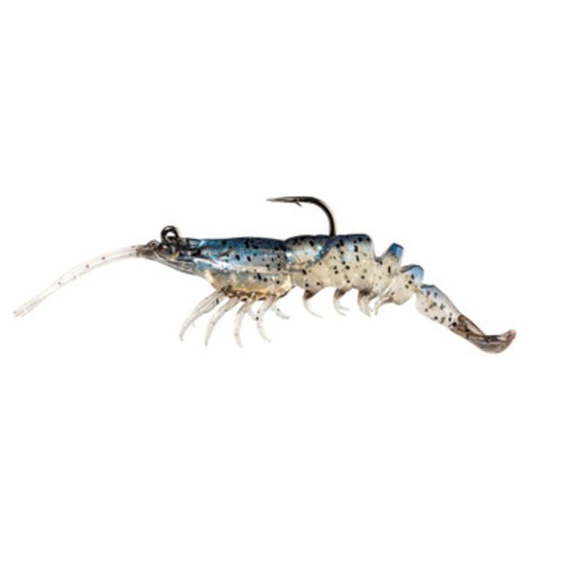 Z-Man PrawnstarZ - 3.5in - 2pk - White Shrimp