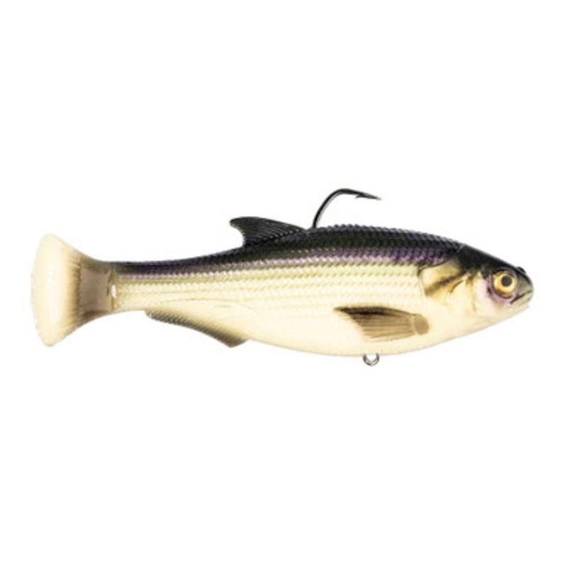 Z-Man Shadtron LT Swimbait - 6in - Fast Sinking - Fishbone