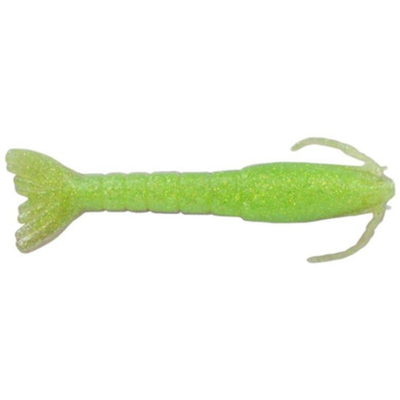 Berkley Gulp! Saltwater Shrimp - 3in - Key Lime Chrome